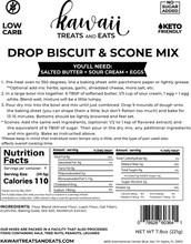 Keto Biscuit & Scone Mix – Low Carb, Gluten-Free, Sugar-Free, Grain-Free