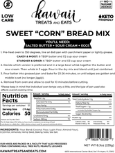 Sweet Keto Cornbread Mix – Corn-Free, Low Carb, Gluten-Free, Sugar-Free Baking Mix