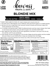 Chewy Blondie Mix - low carb, keto, gluten free, sugar free