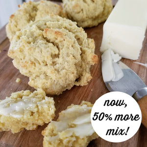 Drop Biscuit and Scone Mix - low carb, keto, gluten free, sugar free