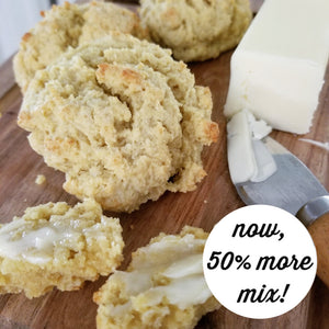 Keto Biscuit & Scone Mix – Low Carb, Gluten-Free, Sugar-Free, Grain-Free